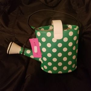 Betsey Johnson watering can green
